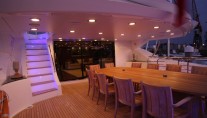 Yacht Devocean -  Upper Deck Al fresco Dining